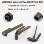 4 Uds Gongs de válvula/llave de tornillo de válvula/herramienta de ajuste de tornillo de válvula de motocicleta - Imagen 5