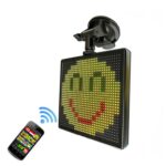 Aduana inalámbrica de Wifi de la transmisión inalámbrica de la exhibición del coche de la imagen LED de Emoji a todo color, P4-32x32 RGB USB