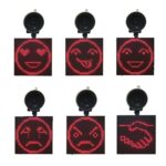 Aduana inalámbrica de Wifi de la transmisión inalámbrica de la exhibición del coche de la imagen LED de Emoji a todo color, P4-32x32 RGB USB - Imagen 2