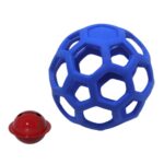 1030001 Pelota hueca de juguete para perros Pelotas de juguete de goma elásticas resistentes a mordeduras para mascotas, especificaciones:, Bell