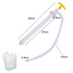 Extractor de aceite Manual, aspirador de plástico, tubo químico de licuefacción, 2 uds., Hose Soft Lid 5.4cm - Imagen 3