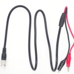 2 uds BNC a 2 x pinzas de cocodrilo Cable coaxial de doble cabezal Cable de vídeo, longitud:, BNC To 2 x Crocodile Clips 1.5m - Imagen 2