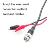 2 uds BNC a 2 x pinzas de cocodrilo Cable coaxial de doble cabezal Cable de vídeo, longitud:, BNC To 2 x Crocodile Clips 1.5m - Imagen 3