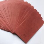 50 Uds B11 estilo Retro papel Kraft sobre postal invitación carta papelería, Red Brown 16x11cm, Light Brown 16x11cm - Imagen 3