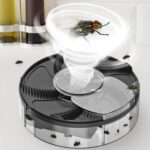 S008 Trampa para moscas doméstica USB silenciosa para matar moscas automática, especificaciones:, USB Plug-in Type (White) - Imagen 2
