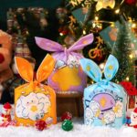 1 bolsa de bolsas de embalaje de dulces bolsas de regalo de galletas para hornear, Space Rabbit