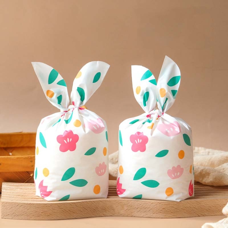 TBD0603319101G.jpg 1 bolsa de bolsas de embalaje de dulces bolsas de regalo de galletas para hornear, Fresh Flower - Imagen 1
