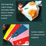 1 bolsa de bolsas de embalaje de dulces bolsas de regalo de galletas para hornear, Space Rabbit - Imagen 4
