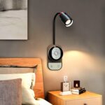 2700-6500K LED Lámpara de mesita de noche Protección ocular Lámpara de pared de luz nocturna de succión magnética - Imagen 2