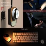 2700-6500K LED Lámpara de mesita de noche Protección ocular Lámpara de pared de luz nocturna de succión magnética - Imagen 3