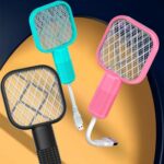Repelente de mosquitos 2 en 1 con lámpara de mosquitos USB Electric Mosquito Swatter - Imagen 2