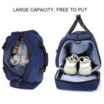 Bolsa de viaje impermeable de gran capacidad Bolsa deportiva de separación seca y húmeda - Imagen 4