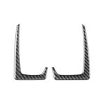 Juego de 2 pegatinas decorativas para ambos lados del panel de instrumentos con volante a la izquierda para BMW Serie 8 G14 2019-2024, Left-hand Drive