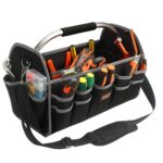 Kit de herramientas de reparación multifuncional portátil de tela Oxford gruesa WESSLECO
