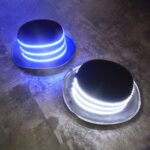 00068 LED Bar Luminous Jazz Hat Stage Magic Show Props, White - Imagen 4