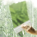 Herramientas de limpieza de limpiaparabrisas de silicona de vidrio de espejo de baño, Blanco, Gris