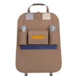 Bolsa de almacenamiento multifuncional para colgar en el respaldo del asiento del automóvil, 40x56cm