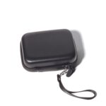 Para FUJIFILM Instax Mini EVO Link LiPlay Bolso de cámara de cuero PU con correa para la muñeca, Black
