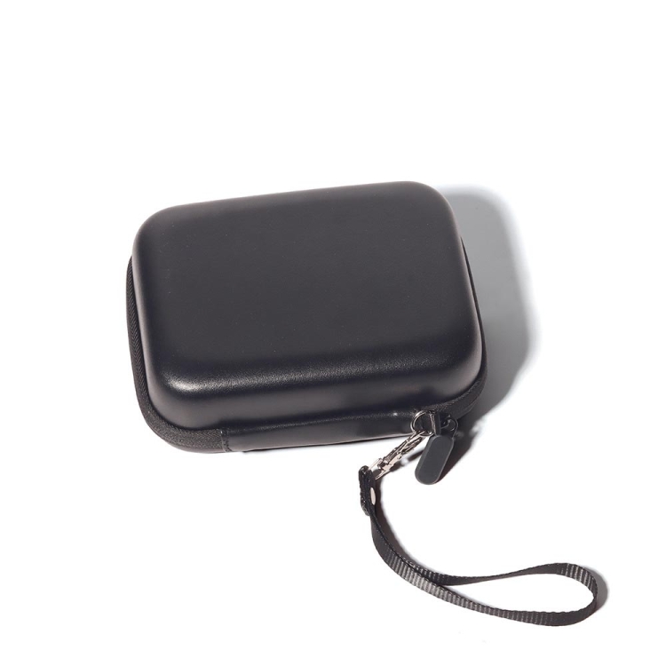 TBD0603370701A.jpg Para FUJIFILM Instax Mini EVO Link LiPlay Bolso de cámara de cuero PU con correa para la muñeca, Black - Imagen 1