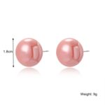 Aretes Joyas, E2208-2 Pink Pearl - Imagen 2