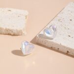 Aretes Joyas, E2209-6 Symphony Sliced Heart - Imagen 3