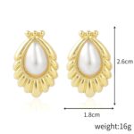 Aretes Joyas, E2109-17 Water Drops - Imagen 2