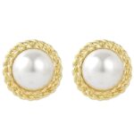 Aretes Joyas, E2109-15 Semicircle