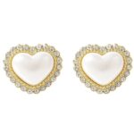 Aretes Joyas, E2109-9 Love Pearl
