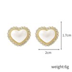 Aretes Joyas, E2109-9 Love Pearl - Imagen 2