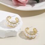 Aretes Joyas, E2208-4 Prepare C Shape - Imagen 3