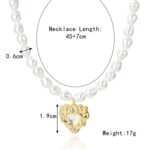 Collar de temperamento para mujer Cadena de clavícula, N2209-11 Colorful Love - Imagen 2