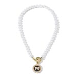 Collar de temperamento para mujer Cadena de clavícula, N2209-9 Bow