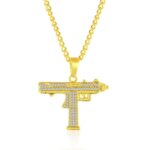 Cadenas de clavícula de collar de estilo hip hop exagerado, 11010401401 Micro