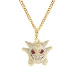 Cadenas de clavícula de collar de estilo hip hop exagerado, N1910-6 Elf
