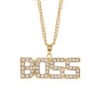 Cadenas de clavícula de collar de estilo hip hop exagerado, N2106-13 BOSS