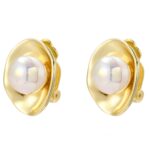 Pendientes Barrocos Perla Clip De Oreja Mujer Sin Piercing De Oreja, E2208-7 Drag Colorful Pearls