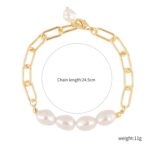 Pulsera de perlas estilo bohemio para mujer, S2003-16 - Imagen 2