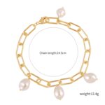 Pulsera de perlas estilo bohemio para mujer, S2003-17 - Imagen 2
