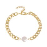Pulsera de perlas estilo bohemio para mujer, S2003-21