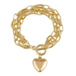 Pulsera de perlas estilo bohemio para mujer, S2003-24