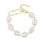 Pulsera de perlas estilo bohemio para mujer, S2006-2