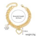 Pulsera de perlas estilo bohemio para mujer, S2203-16 - Imagen 2
