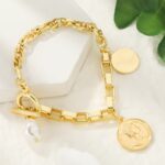 Pulsera de perlas estilo bohemio para mujer, S2203-17 - Imagen 3