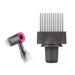 Para secador de pelo Dyson, peine de dientes anchos, boquilla alisadora, herramienta para peinar el cabello