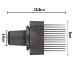 Para secador de pelo Dyson, peine de dientes anchos, boquilla alisadora, herramienta para peinar el cabello - Imagen 4