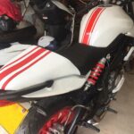 5 uds., 50cm, cubierta de tanque de combustible DIY, pegatina reflectante para coche y motocicleta - Imagen 4