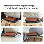 Ventilador de asiento de coche con interfaz USB CF01 ventilador pequeño de escritorio de velocidad de viento ajustable - Imagen 4