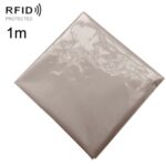 ZD-LG-008 Lingge Revestimiento de blindaje de señal antirradiación EMF / EMI / RF / RFID Paño suave, tamaño:, 1m