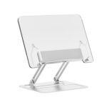Aleación de aluminio + estante de lectura de acrílico, soporte elevable de escritorio para Tablet PC, Sepc:, C Type