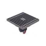 Drenaje de piso a prueba de olores de cobre completo, estilo:, K7005QH Gray Single Use+Straight Row